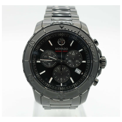 Front view of Movado Series 800 Men's Swiss Quartz (Battery-Powered) Watch 2600119-SD