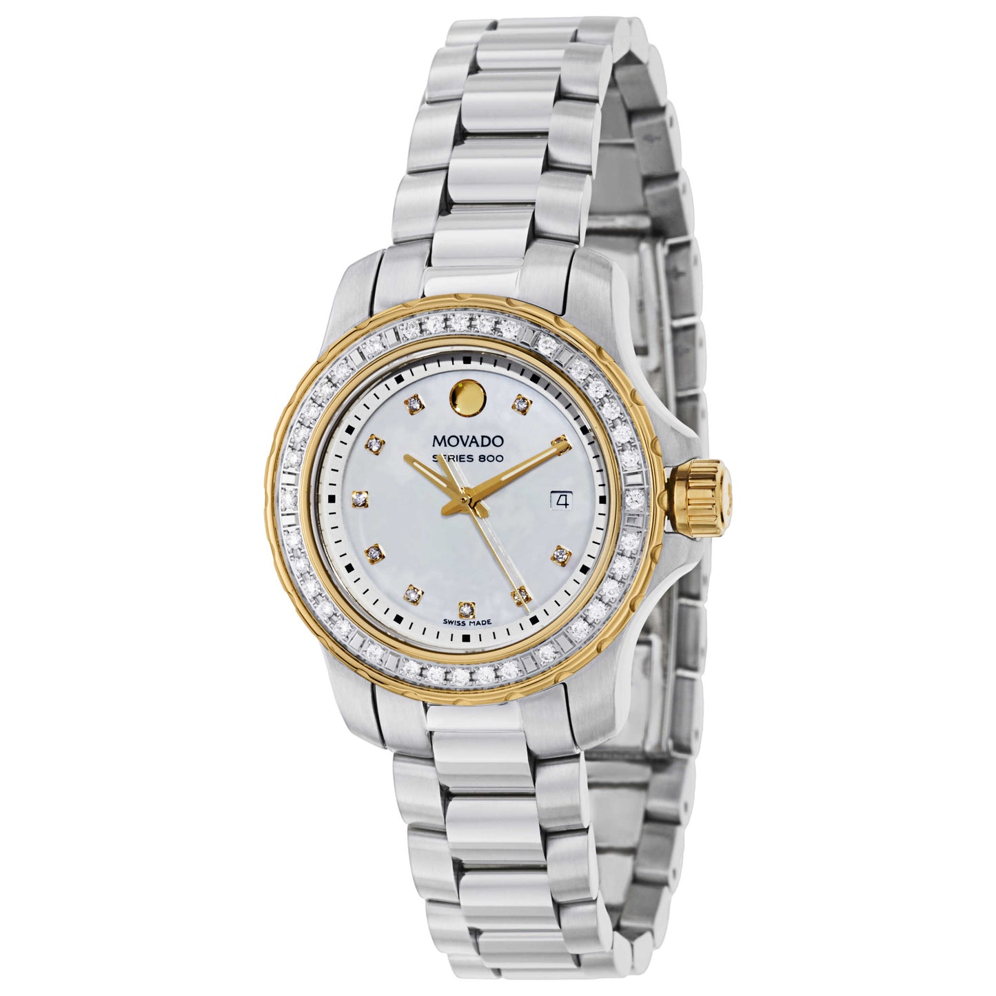 Front view of Movado Series 800 Women's Swiss Quartz (Battery-Powered) Watch 2600121