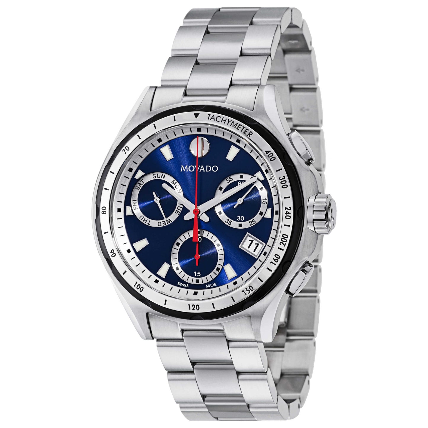 Front view of Movado Series 800 Men's Swiss Quartz (Battery-Powered) Watch 2600134