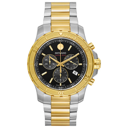 Front view of Movado Series 800 Men's Swiss Quartz (Battery-Powered) Watch 2600138