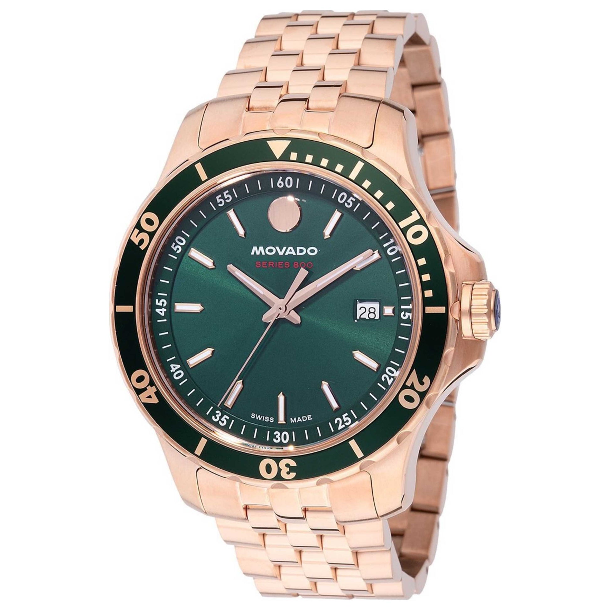 Front view of Movado Series 800 Men's Quartz Watch 2600185