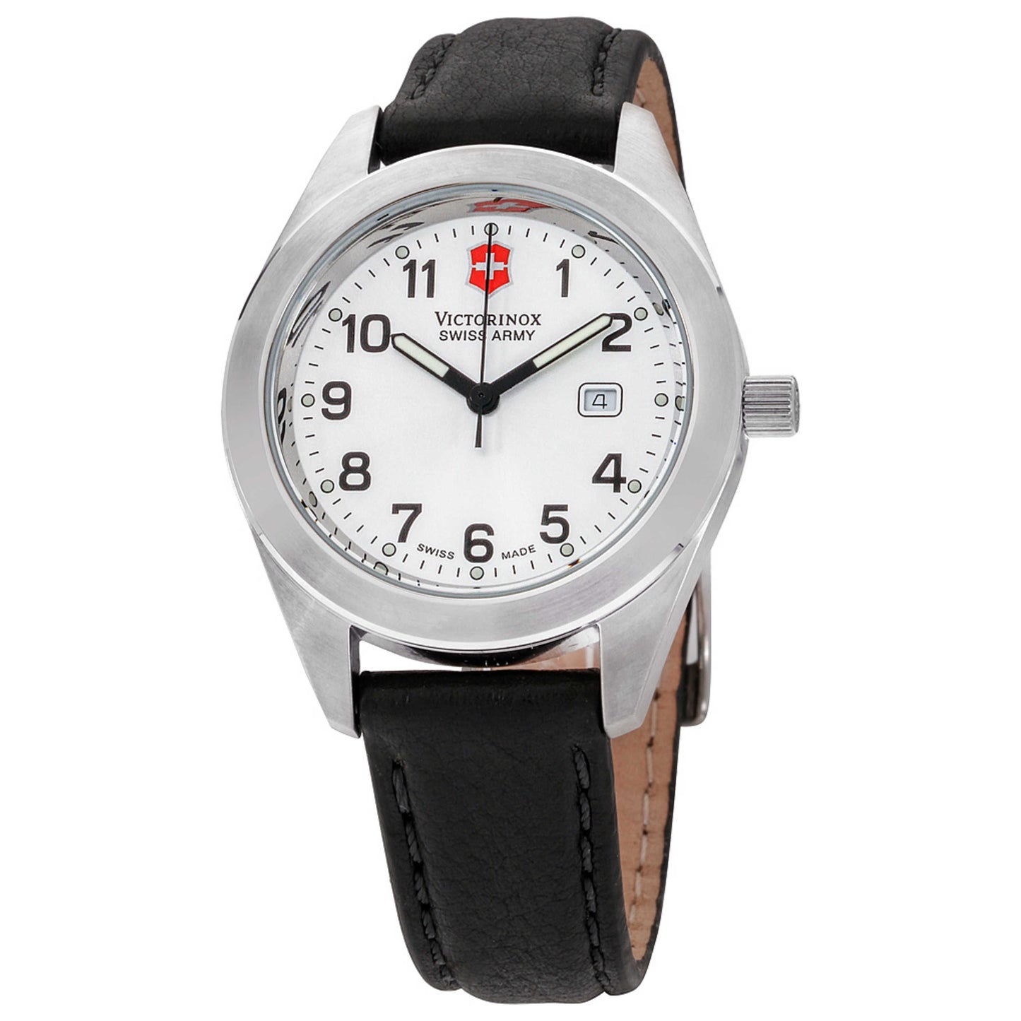 Front view of Victorinox Swiss Army Field Quartz Women's Quartz Watch 26009.CB