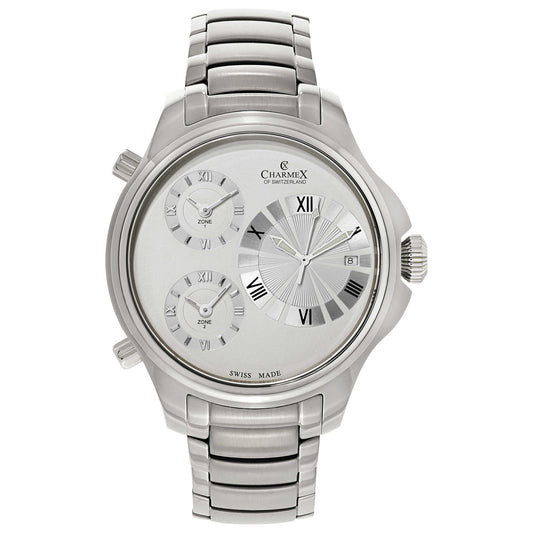 Front view of Charmex Cosmopolitan II Men's Swiss Quartz (Battery-Powered) Watch 2600