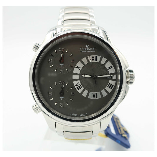 Front view of Charmex Cosmopolitan II Men's Swiss Quartz (Battery-Powered) Watch 2601-SD