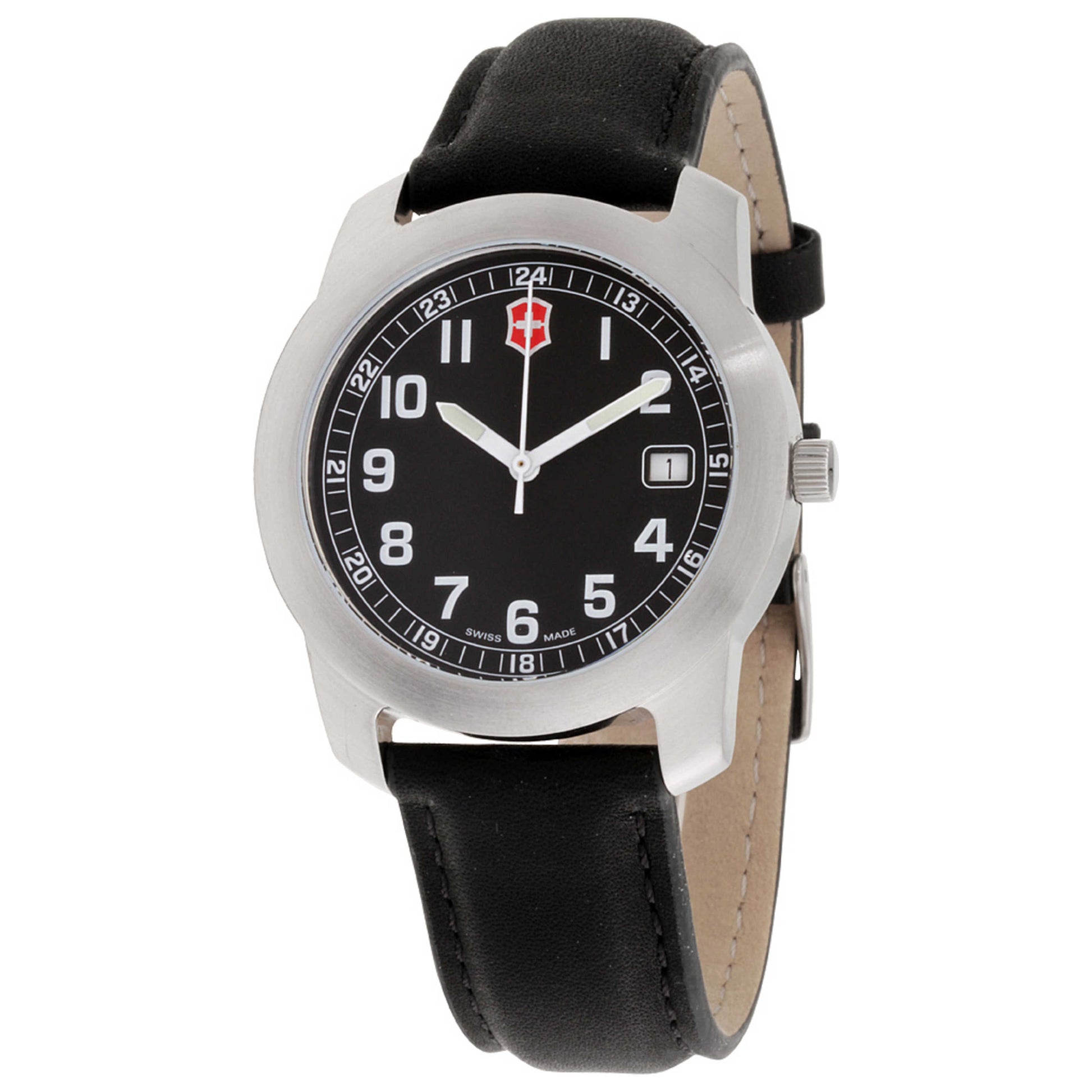 Front view of Victorinox Swiss Army Classic Men's Quartz Watch 26010-CB