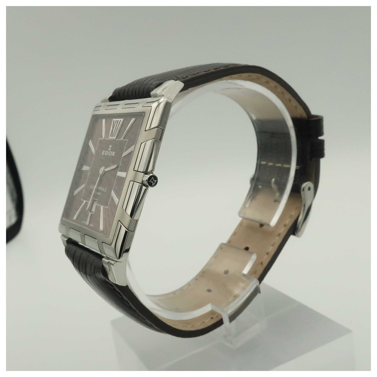 Edox Classe Royale Women's Swiss Quartz (Battery-Powered) Watch 26022-3-BRIN-SDV - Image #4