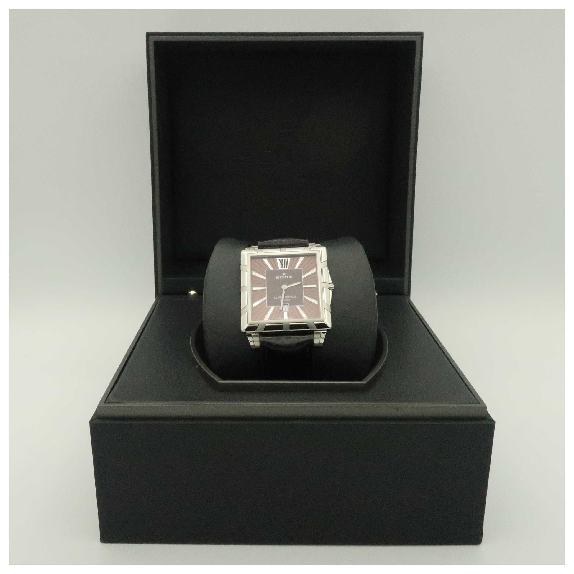 Edox Classe Royale Women's Swiss Quartz (Battery-Powered) Watch 26022-3-BRIN-SDV - Image #6
