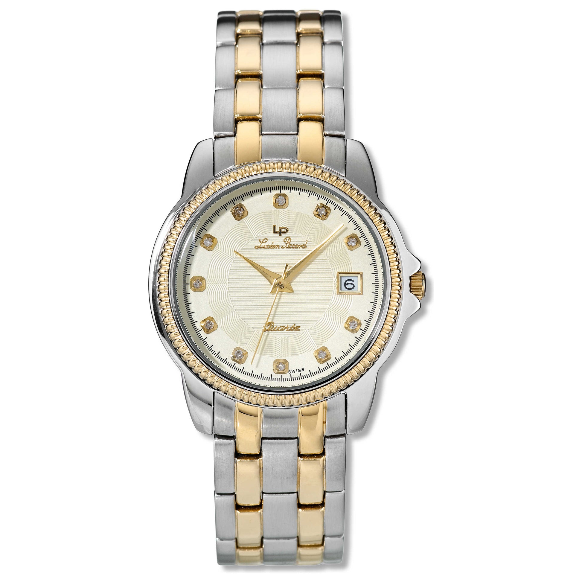Front view of Lucien Piccard Prestige Men's Watch 26022D
