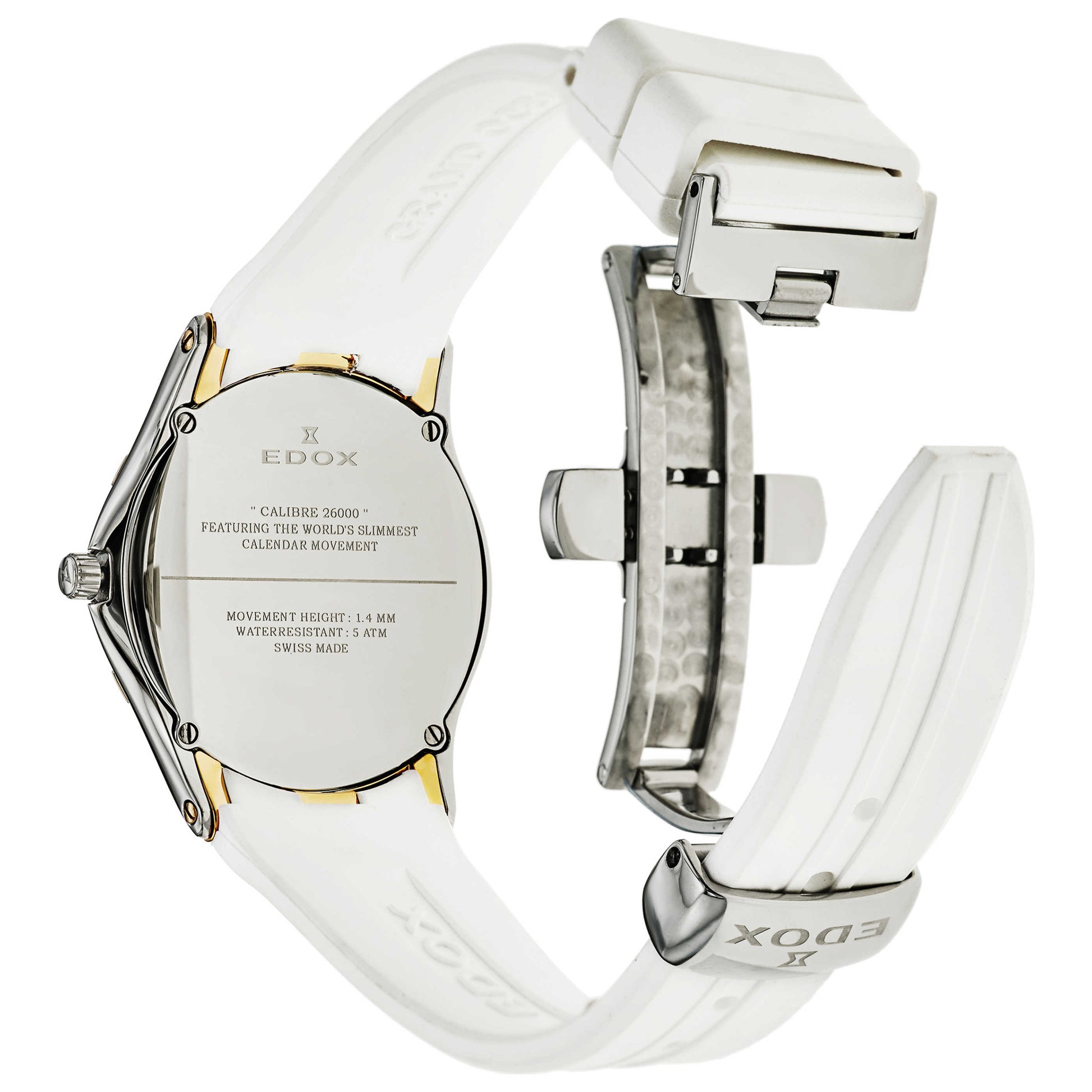 Edox Grand Ocean Women's Swiss Quartz (Battery-Powered) Watch 26024-357J-BID - Image #7