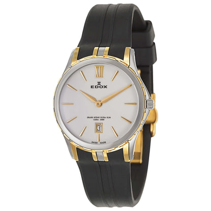 Front view of Edox Grand Ocean Women's Swiss Quartz (Battery-Powered) Watch 26024-357J-NIN