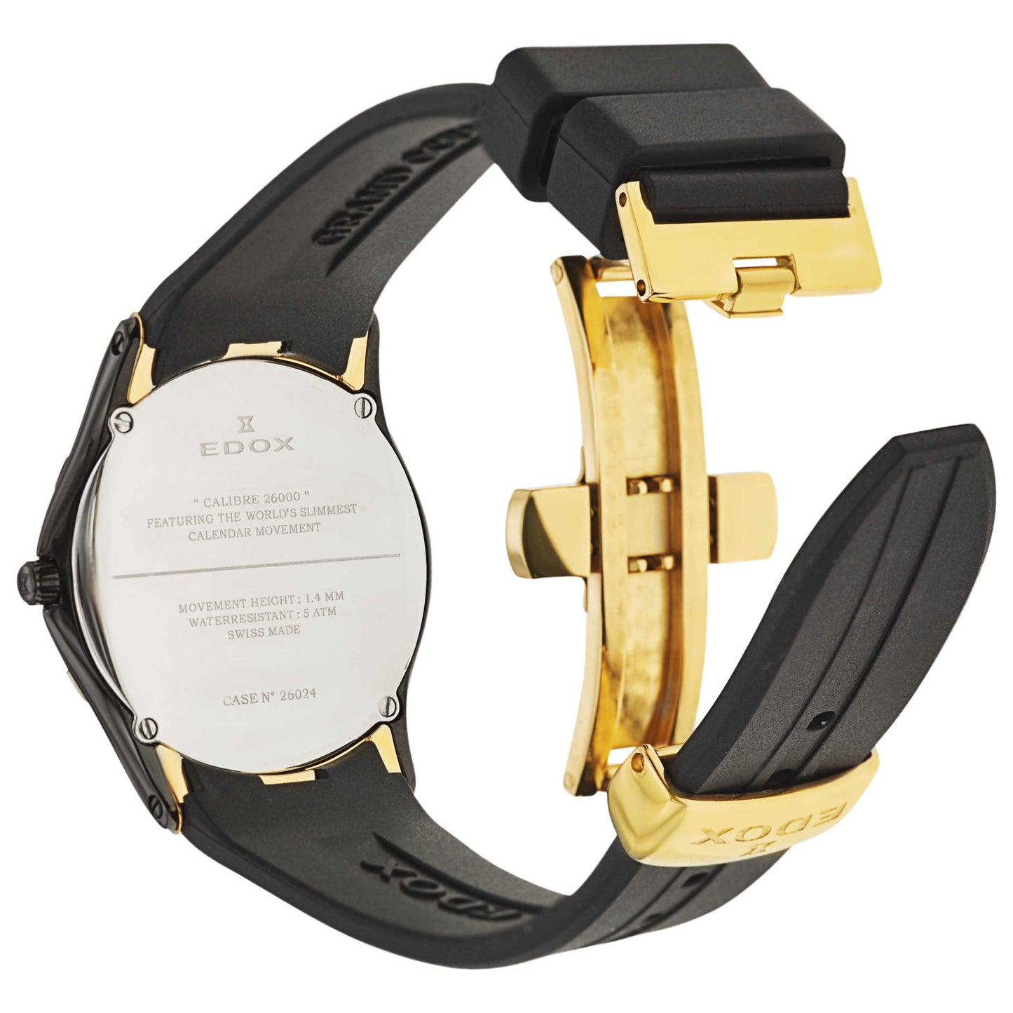 Edox Grand Ocean Women's Swiss Quartz (Battery-Powered) Watch 26024-357JN-NID - Image #7