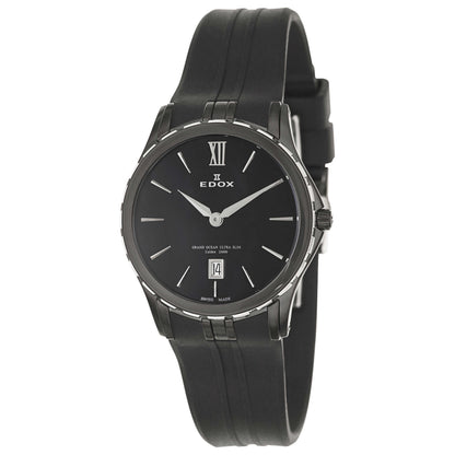 Front view of Edox Grand Ocean Women's Swiss Quartz (Battery-Powered) Watch 26024-357N-NIN
