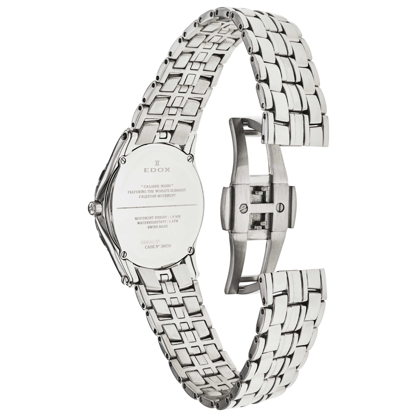 Edox Grand Ocean Women's Swiss Quartz (Battery-Powered) Watch 26025-3-BIN - Image #7