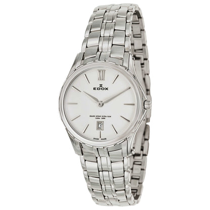 Front view of Edox Grand Ocean Women's Swiss Quartz (Battery-Powered) Watch 26025-3-BIN