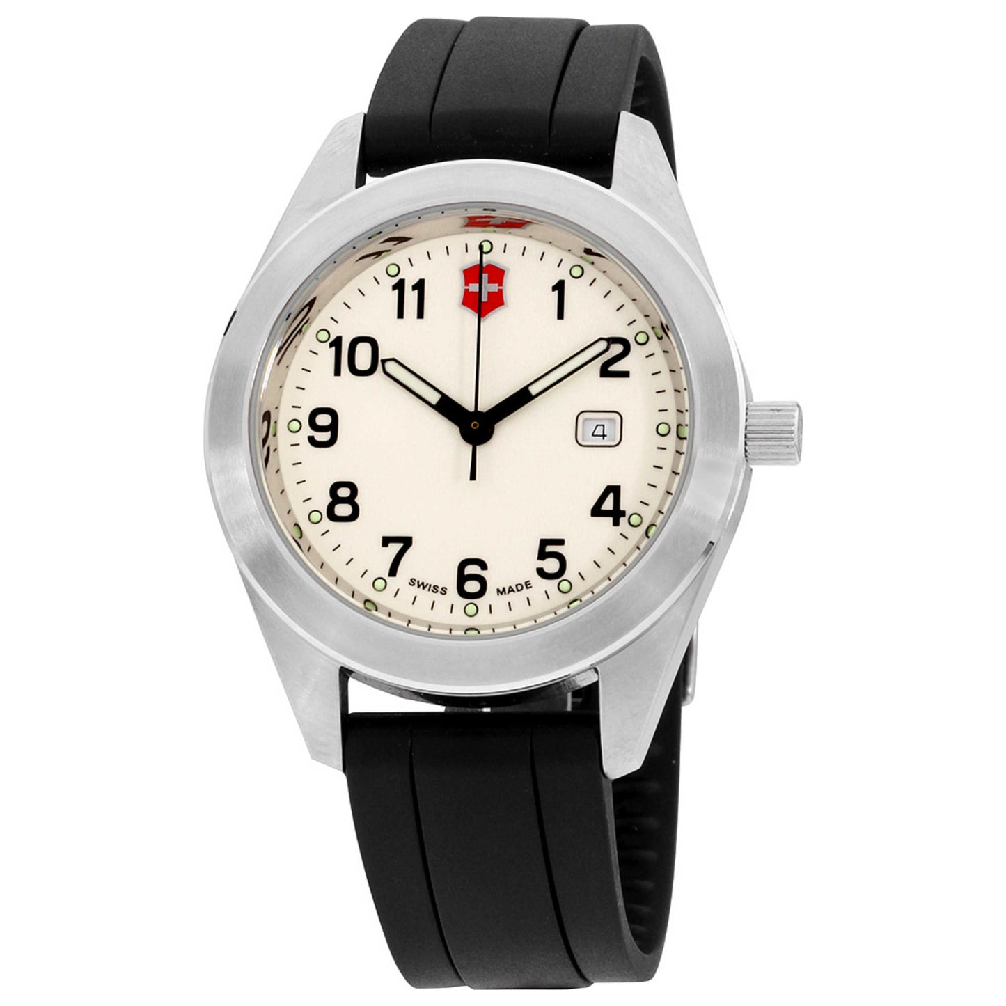 Front view of Victorinox Swiss Army Garrison Women's Quartz Watch 26025-CB