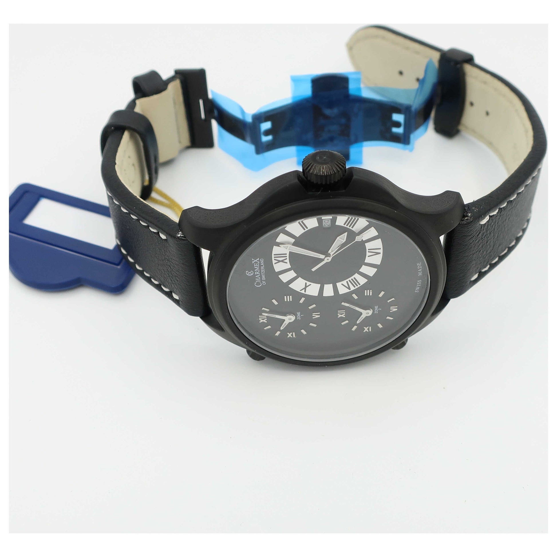 Charmex Cosmopolitan II Men's Swiss Quartz (Battery-Powered) Watch 2605-SD - Image #8