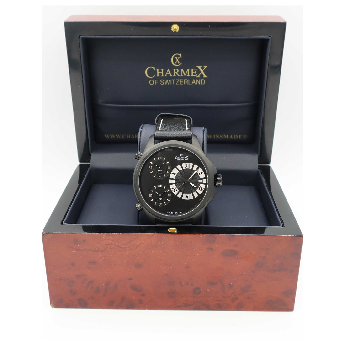 Charmex Cosmopolitan II Men's Swiss Quartz (Battery-Powered) Watch 2605-SD - Image #6