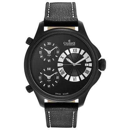 Front view of Charmex Cosmopolitan II Men's Swiss Quartz (Battery-Powered) Watch 2605