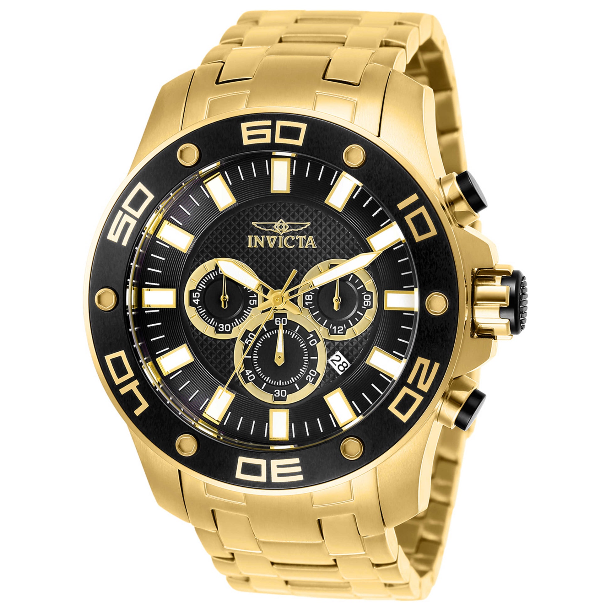 Front view of Invicta Pro Diver Men's Quartz Watch 26076
