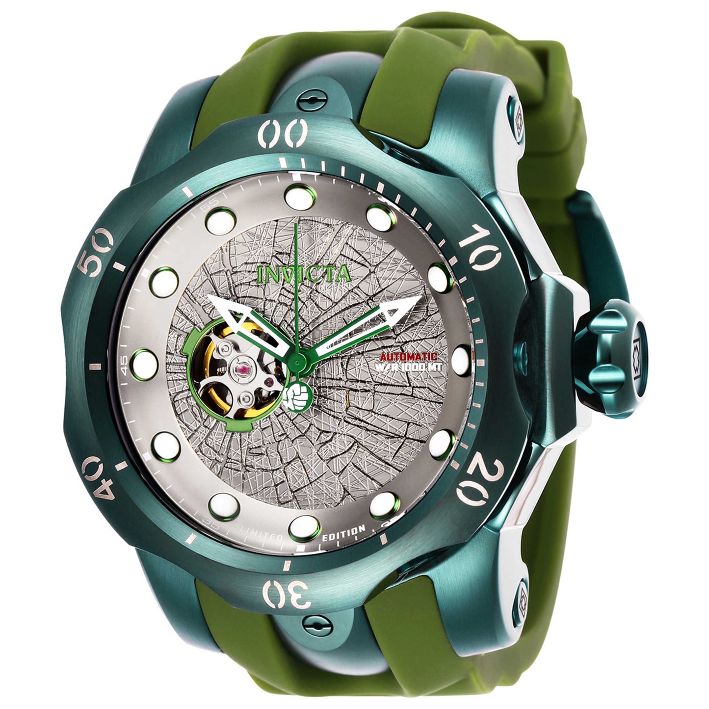 Front view of Invicta Marvel Men's Automatic Watch 26118