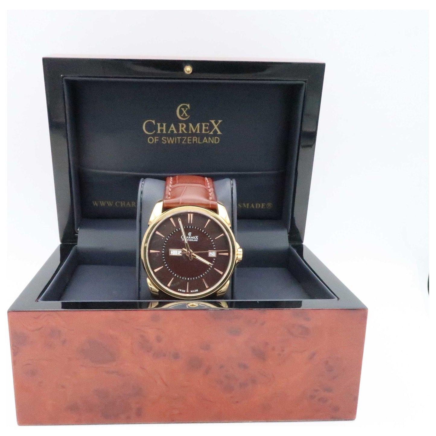 Charmex New Yorker Men's Swiss Quartz (Battery-Powered) Watch 2617-PO - Image #6