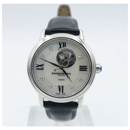 Front view of Raymond Weil Maestro Women's Automatic Watch 2627-STC-00994-SDV