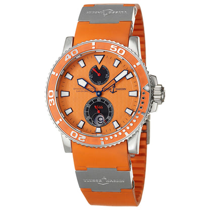 Front view of Ulysse Nardin Maxi Marine Men's Watch 263-33-3-97