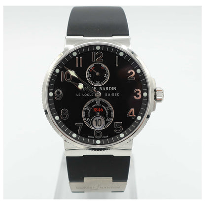 Front view of Ulysse Nardin Maxi Marine Men's Automatic Watch 263-66-3-62-SD