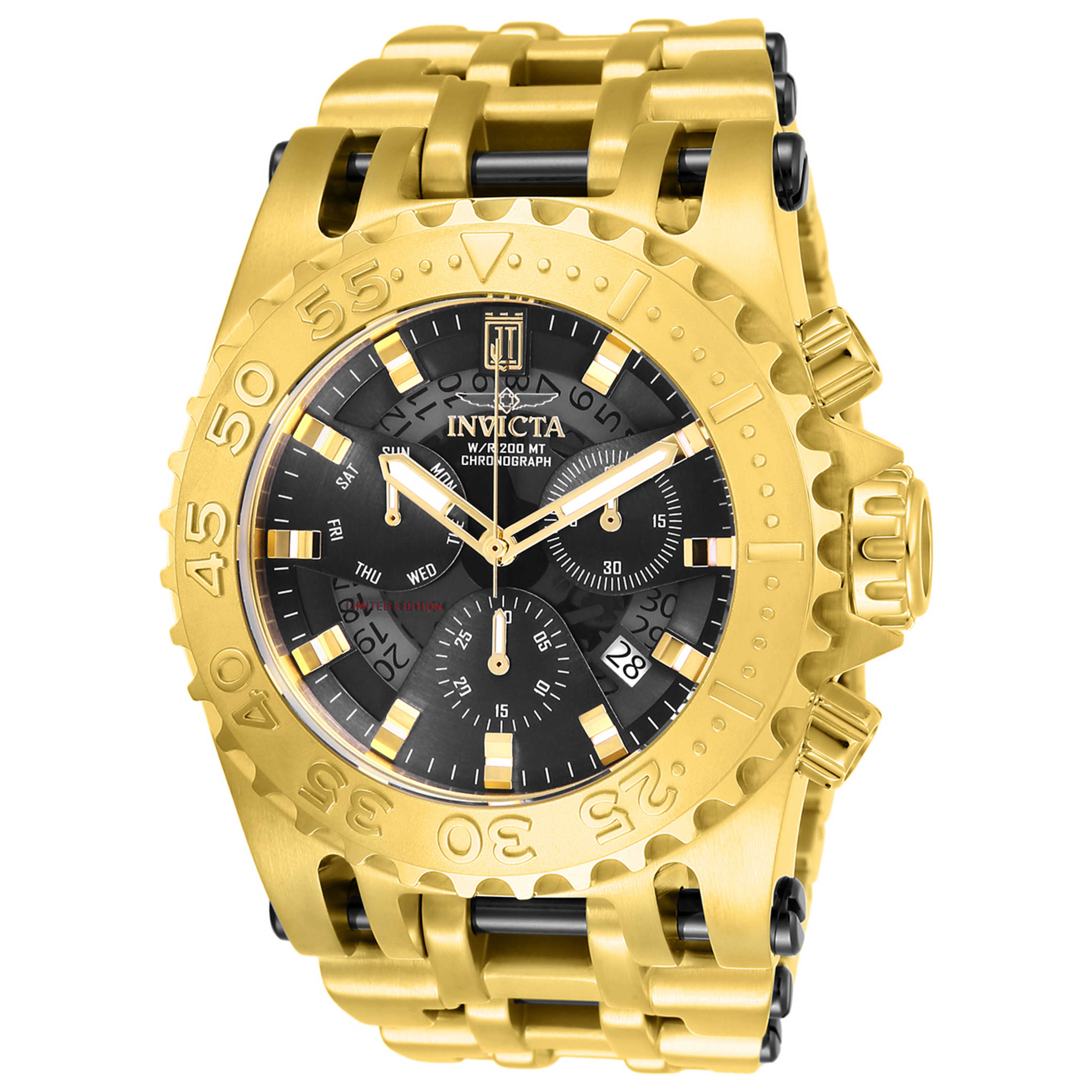 Invicta Jason Invicta 17184 Jason Taylor Day Retrograde