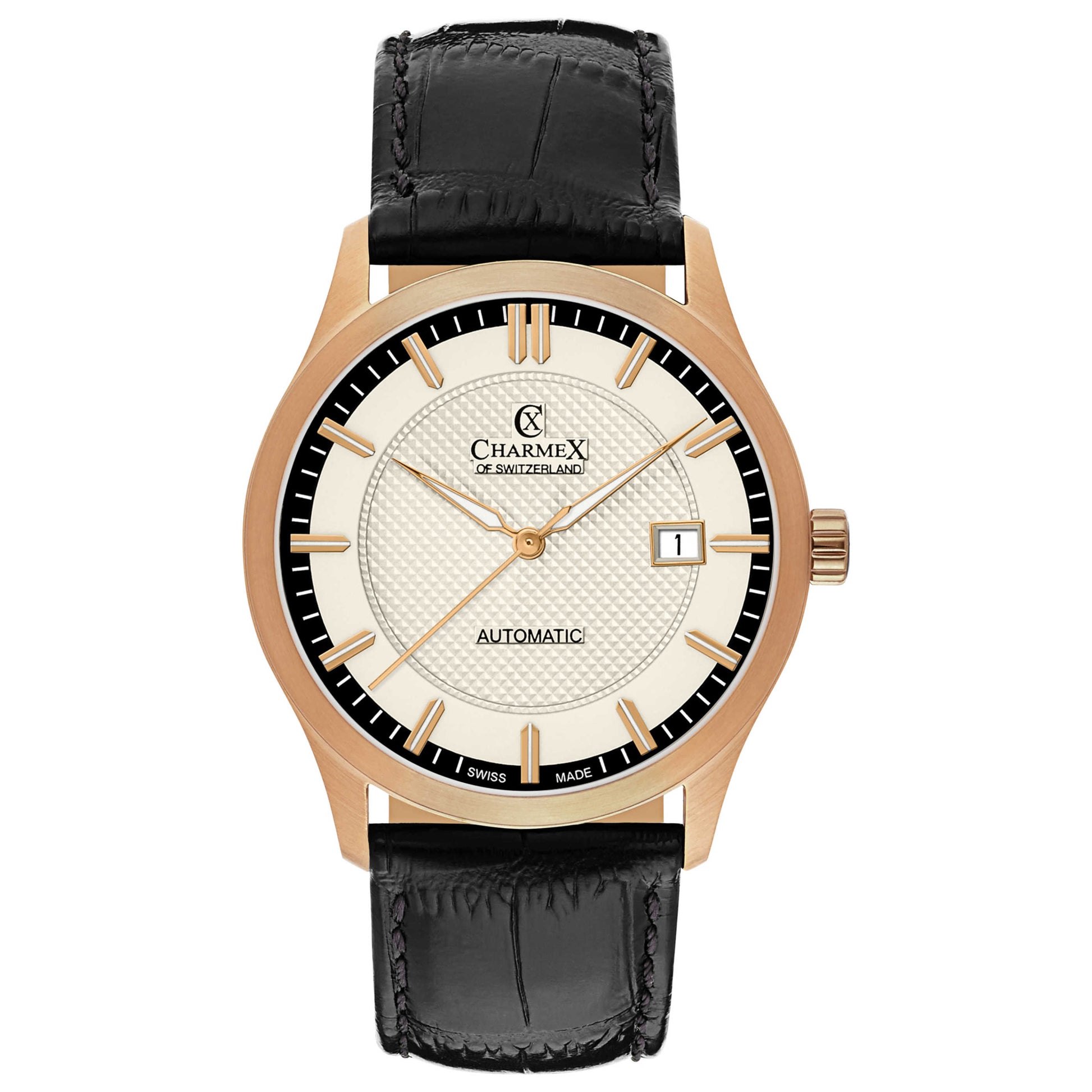 Front view of Charmex La Tremola Men's Automatic Watch 2647