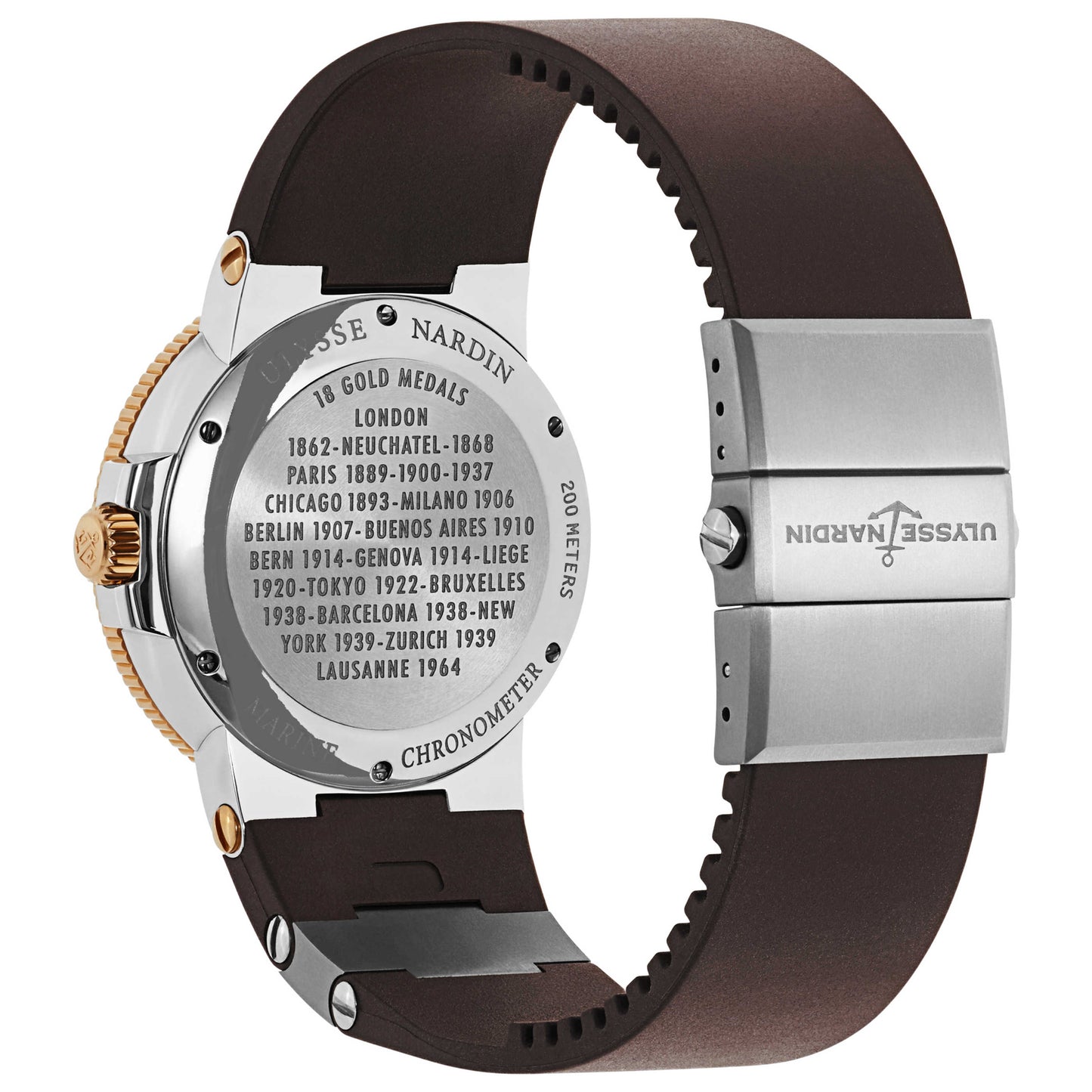 Ulysse Nardin Maxi Marine Men's Automatic Watch 265-66-3T-60 - Image #2