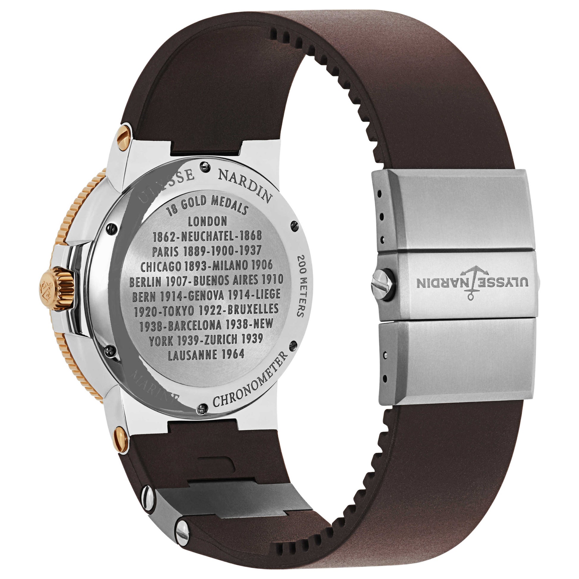 Ulysse Nardin Maxi Marine Men's Automatic Watch 265-66-3T-60 - Image #2