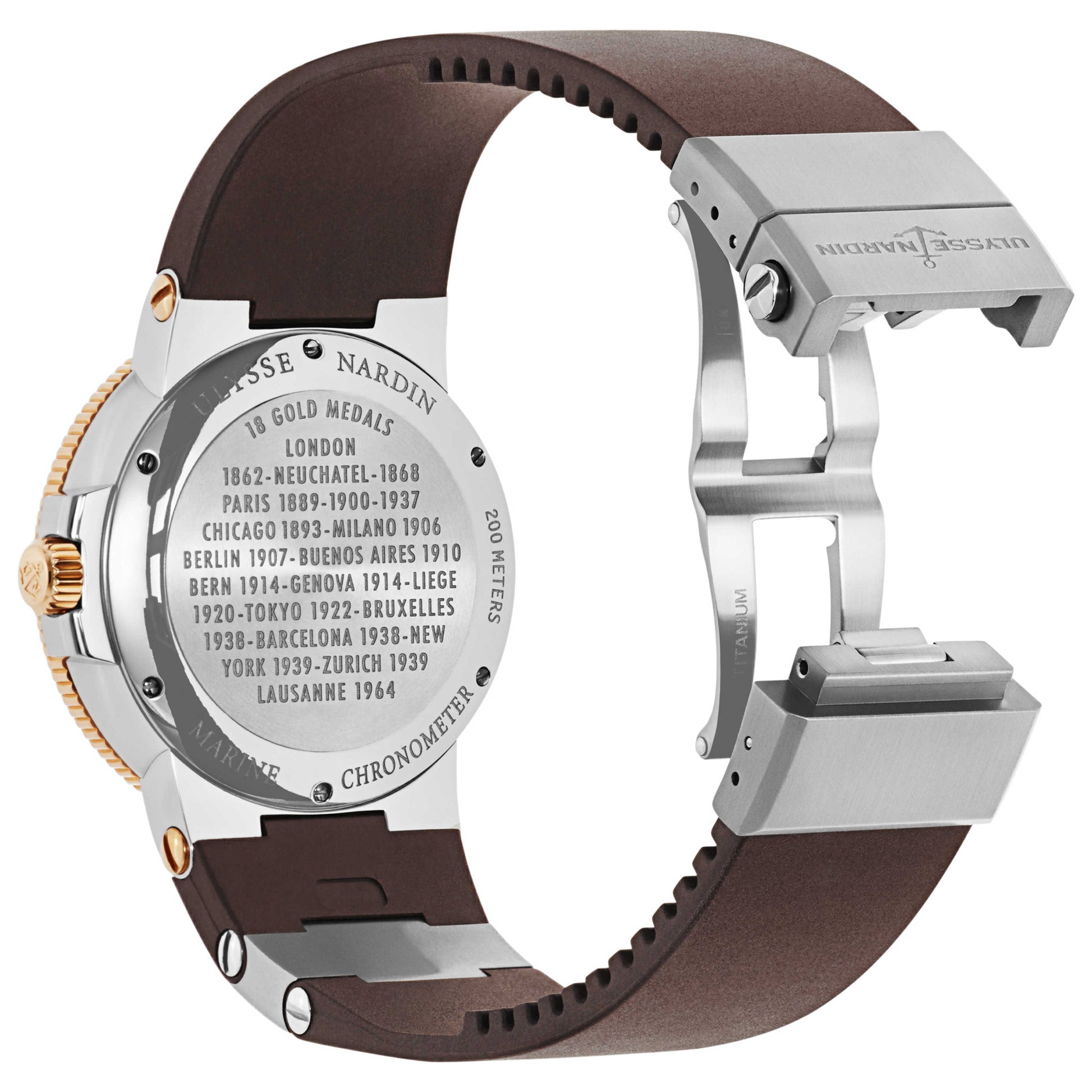 Ulysse Nardin Maxi Marine Men's Automatic Watch 265-66-3T-60 - Image #7