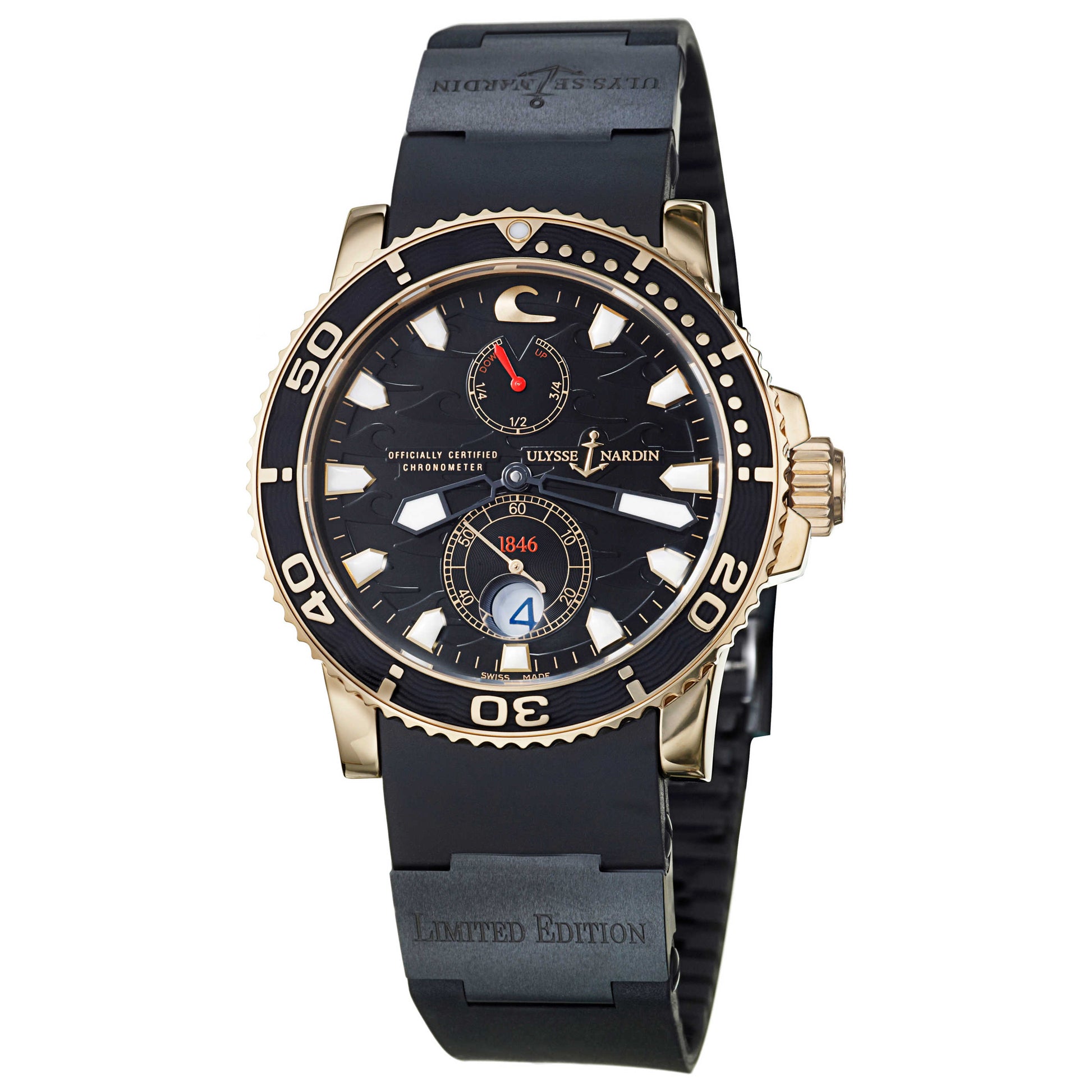 Front view of Ulysse Nardin Limited Edition Men's Automatic Watch 266-37LE-3B