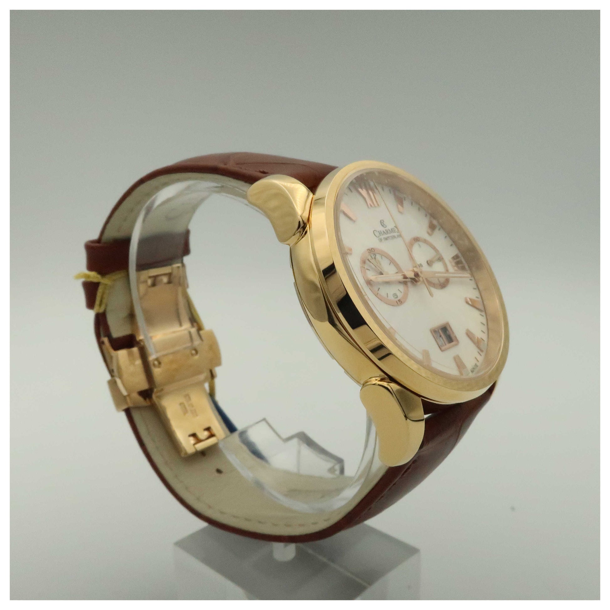 Charmex Geneva Men's Swiss Quartz (Battery-Powered) Watch 2660-SDV - Image #3