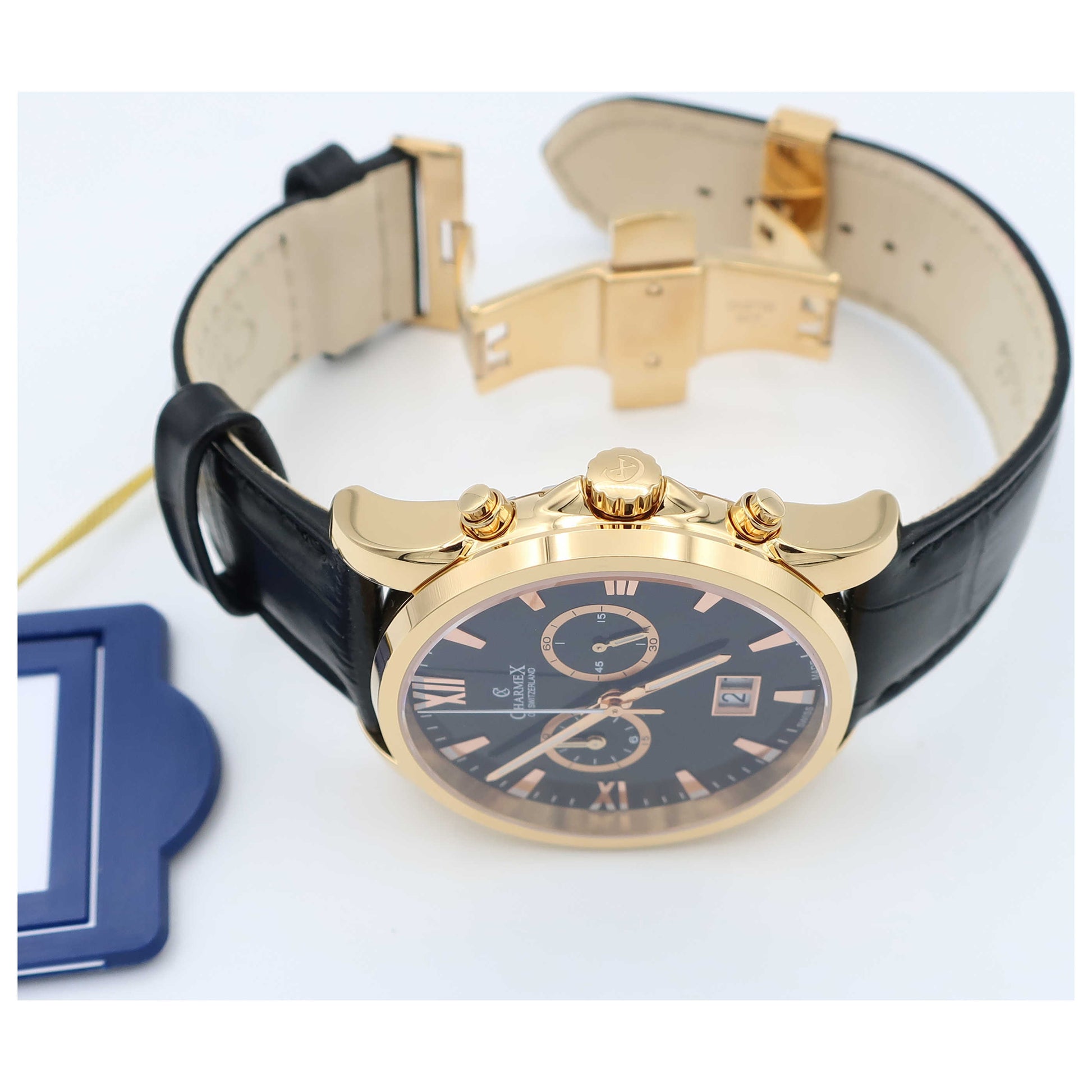 Charmex Geneva Men's Swiss Quartz (Battery-Powered) Watch 2661-SD - Image #8