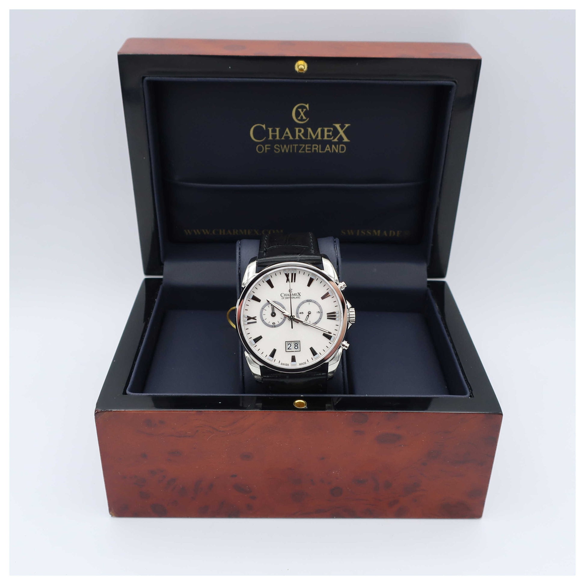 Charmex Geneva Men's Swiss Quartz (Battery-Powered) Watch 2665-SD - Image #6