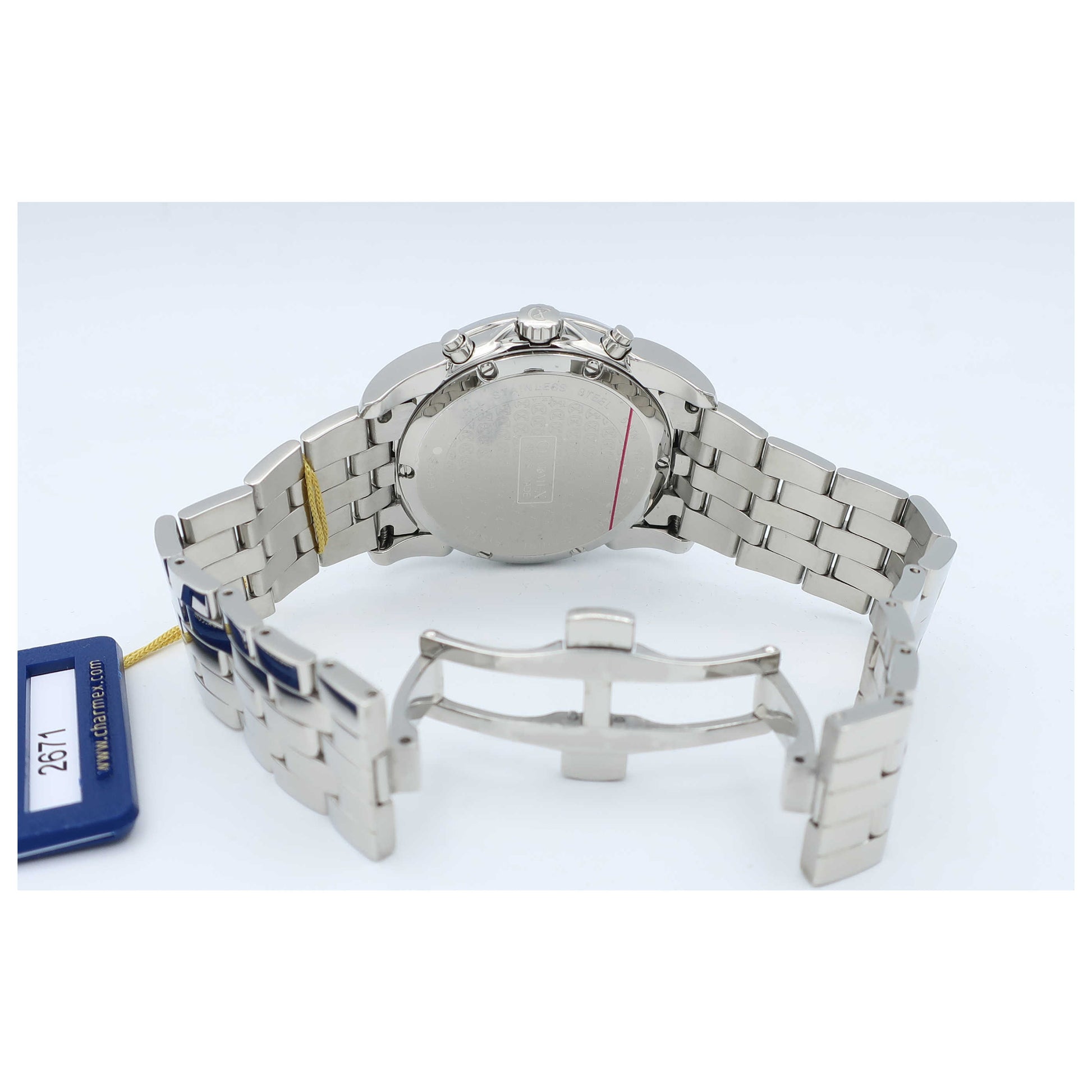 Charmex Geneva Men's Swiss Quartz (Battery-Powered) Watch 2671-SD - Image #7