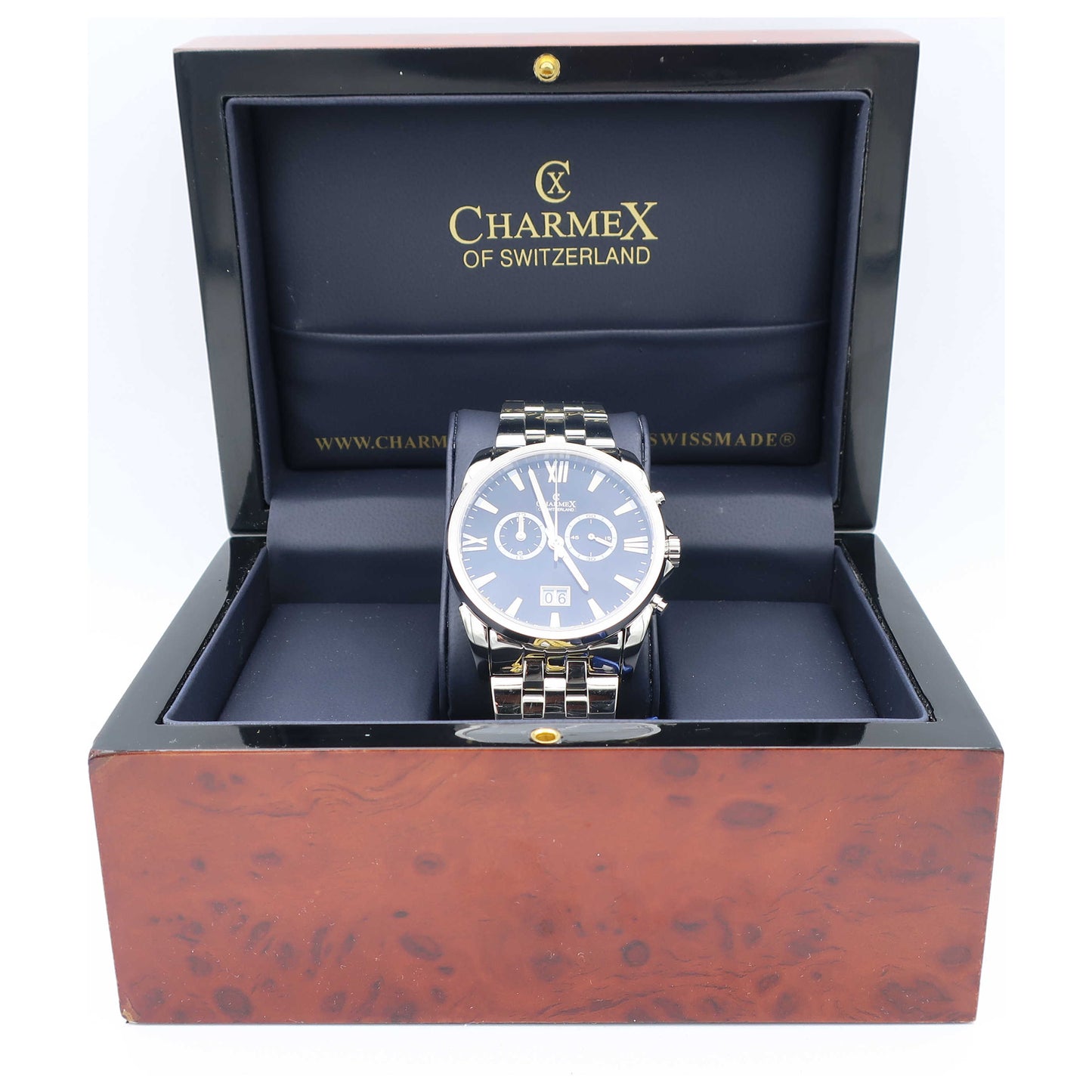 Charmex Geneva Men's Swiss Quartz (Battery-Powered) Watch 2671-SD - Image #6