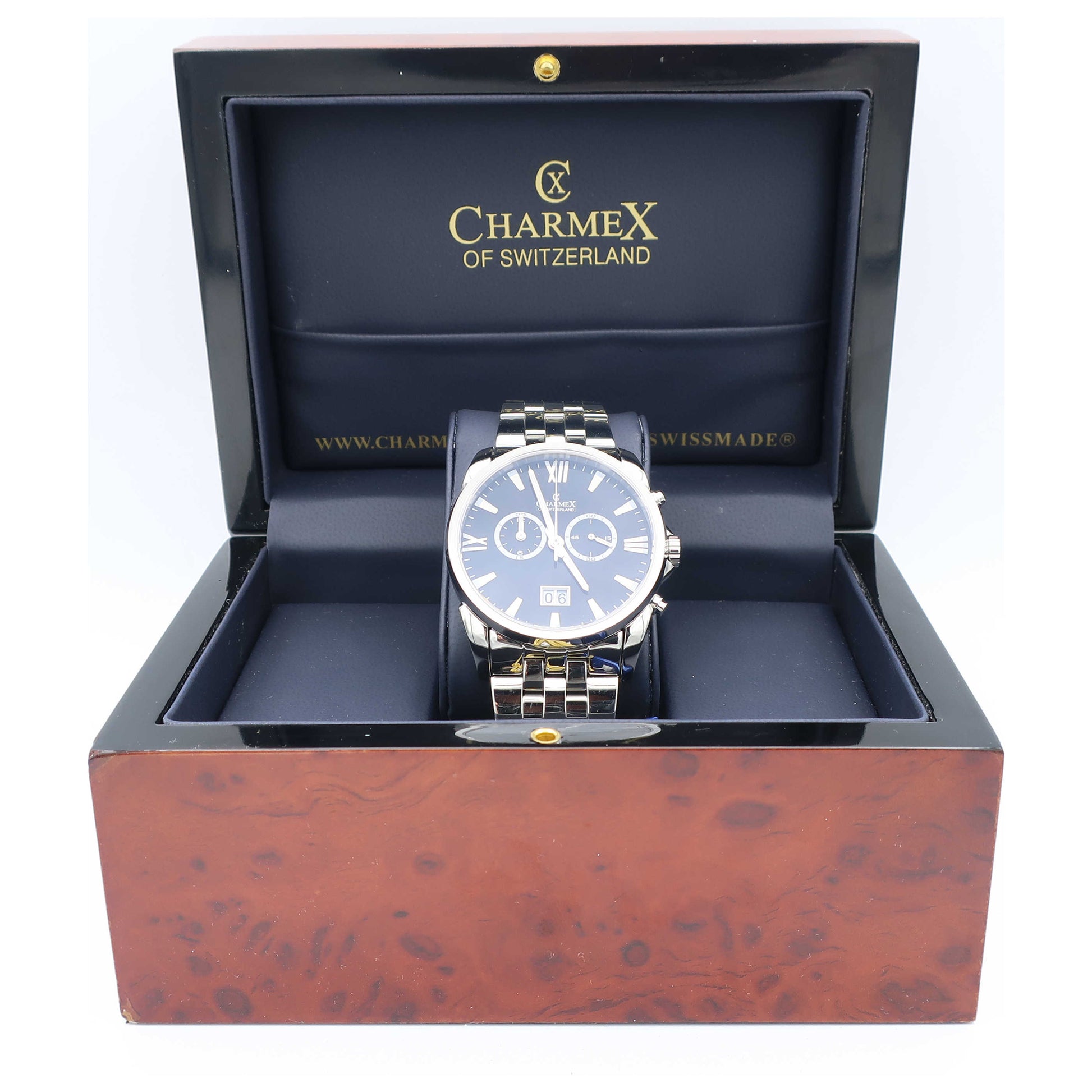 Charmex Geneva Men's Swiss Quartz (Battery-Powered) Watch 2671-SD - Image #6