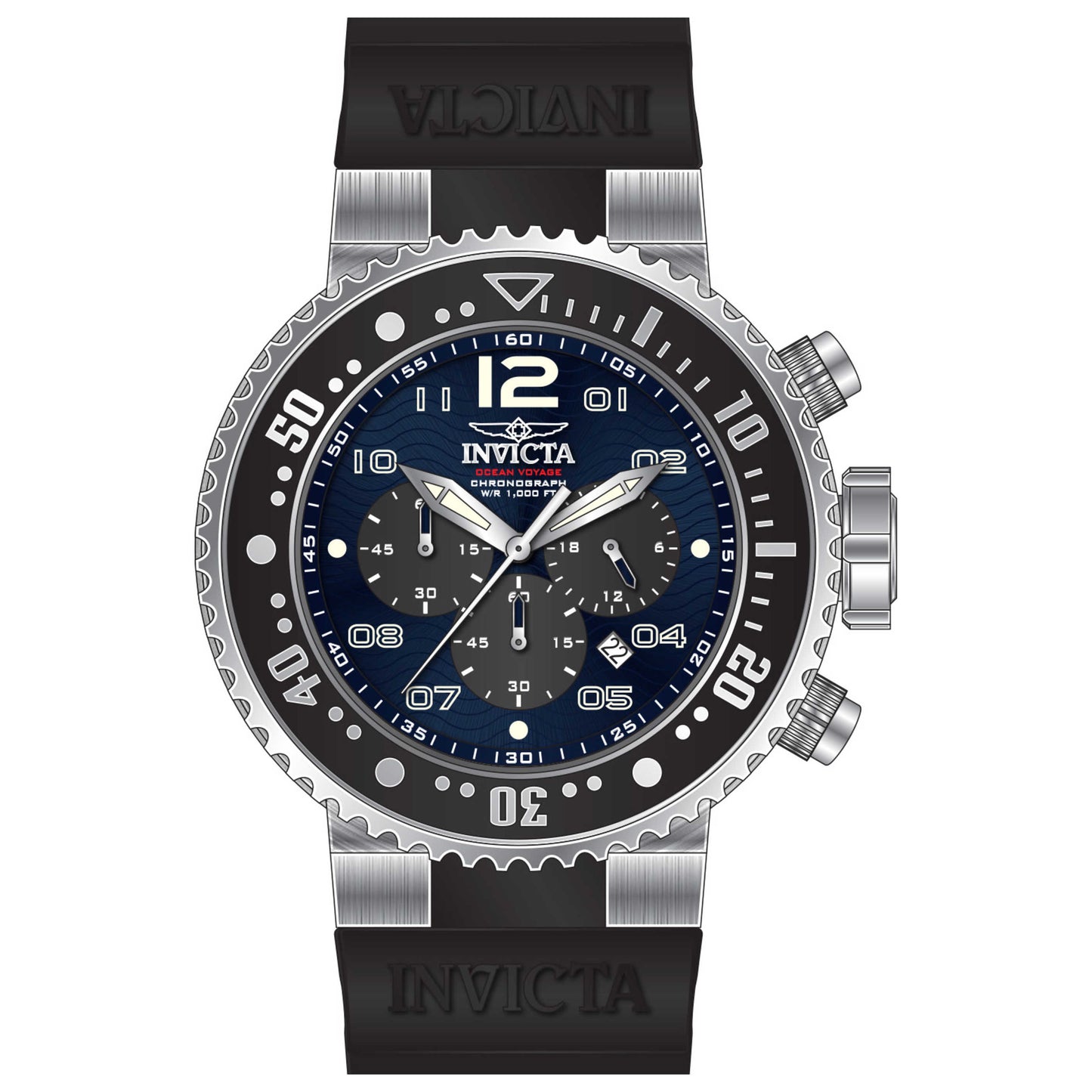 Front view of Invicta Pro Diver Men's Quartz Watch 26731