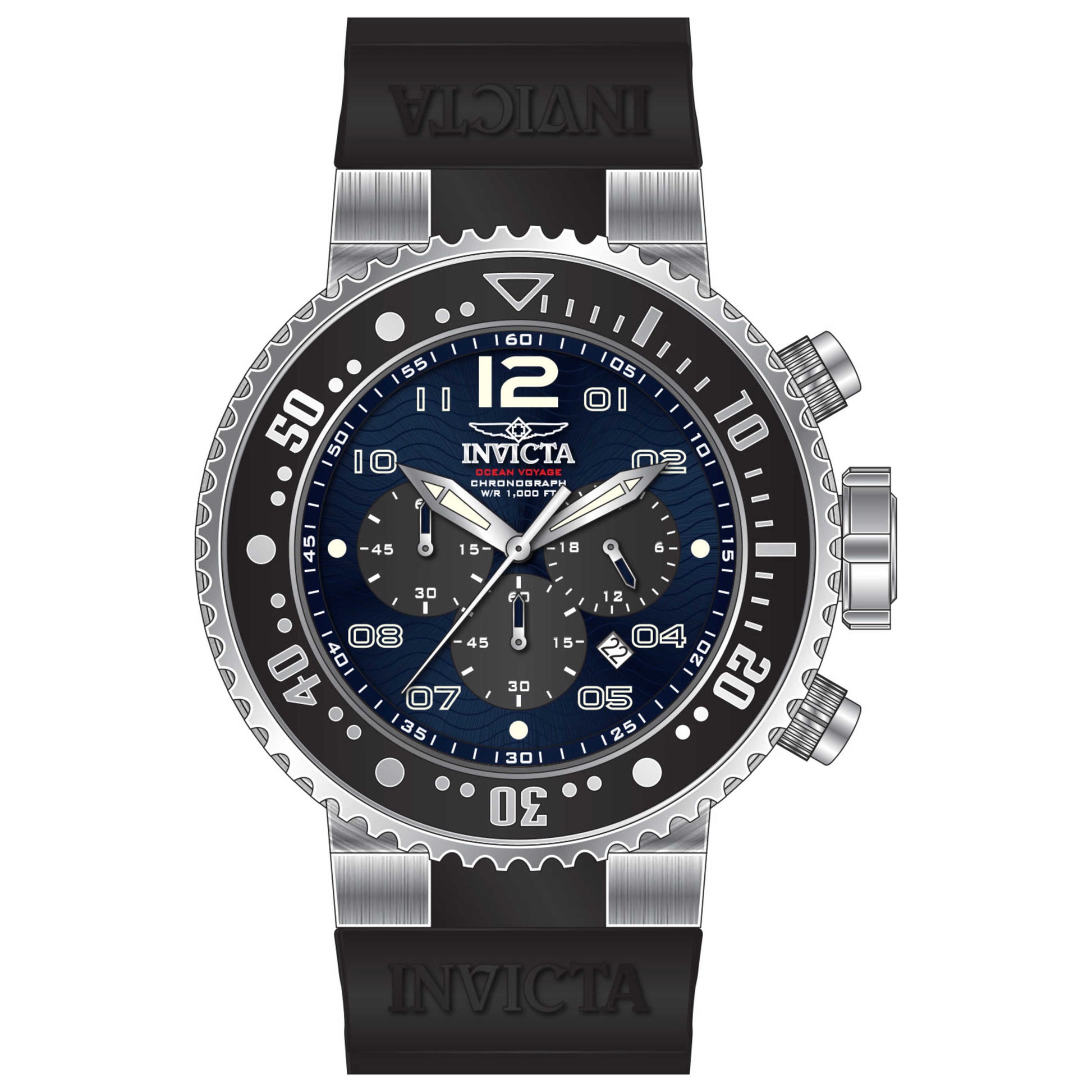 Front view of Invicta Pro Diver Men's Quartz Watch 26731