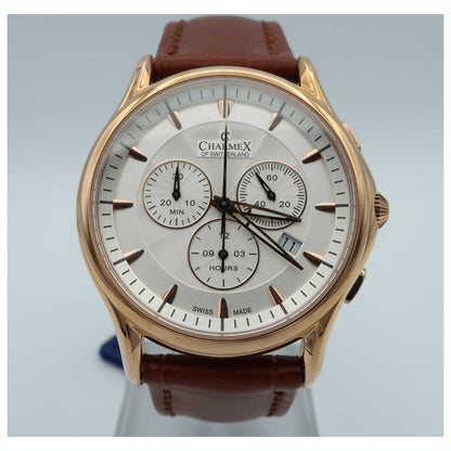 Front view of Charmex Silverstone Men's Swiss Quartz (Battery-Powered) Watch 2675-SD