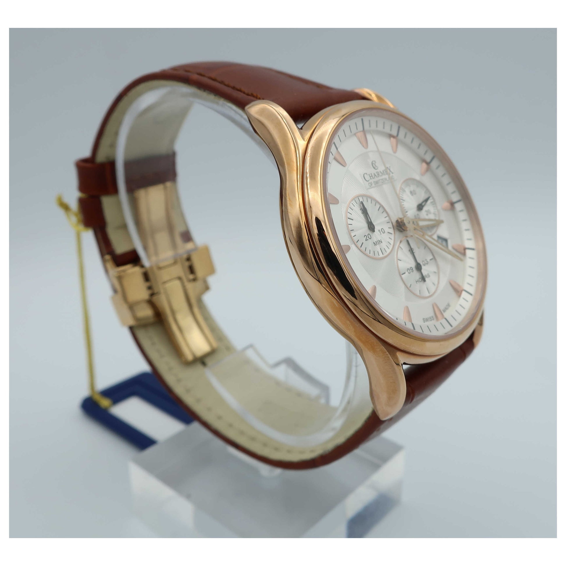 Charmex Silverstone Men's Swiss Quartz (Battery-Powered) Watch 2675-SD - Image #3