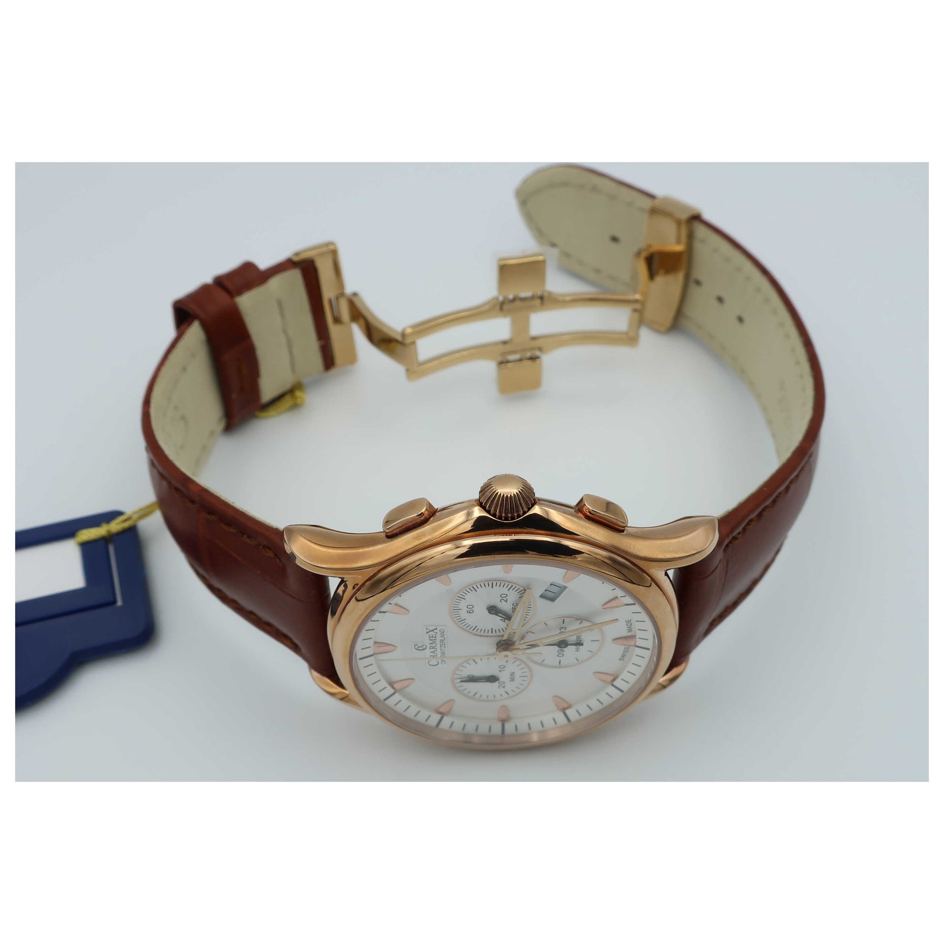 Charmex Silverstone Men's Swiss Quartz (Battery-Powered) Watch 2675-SD - Image #8