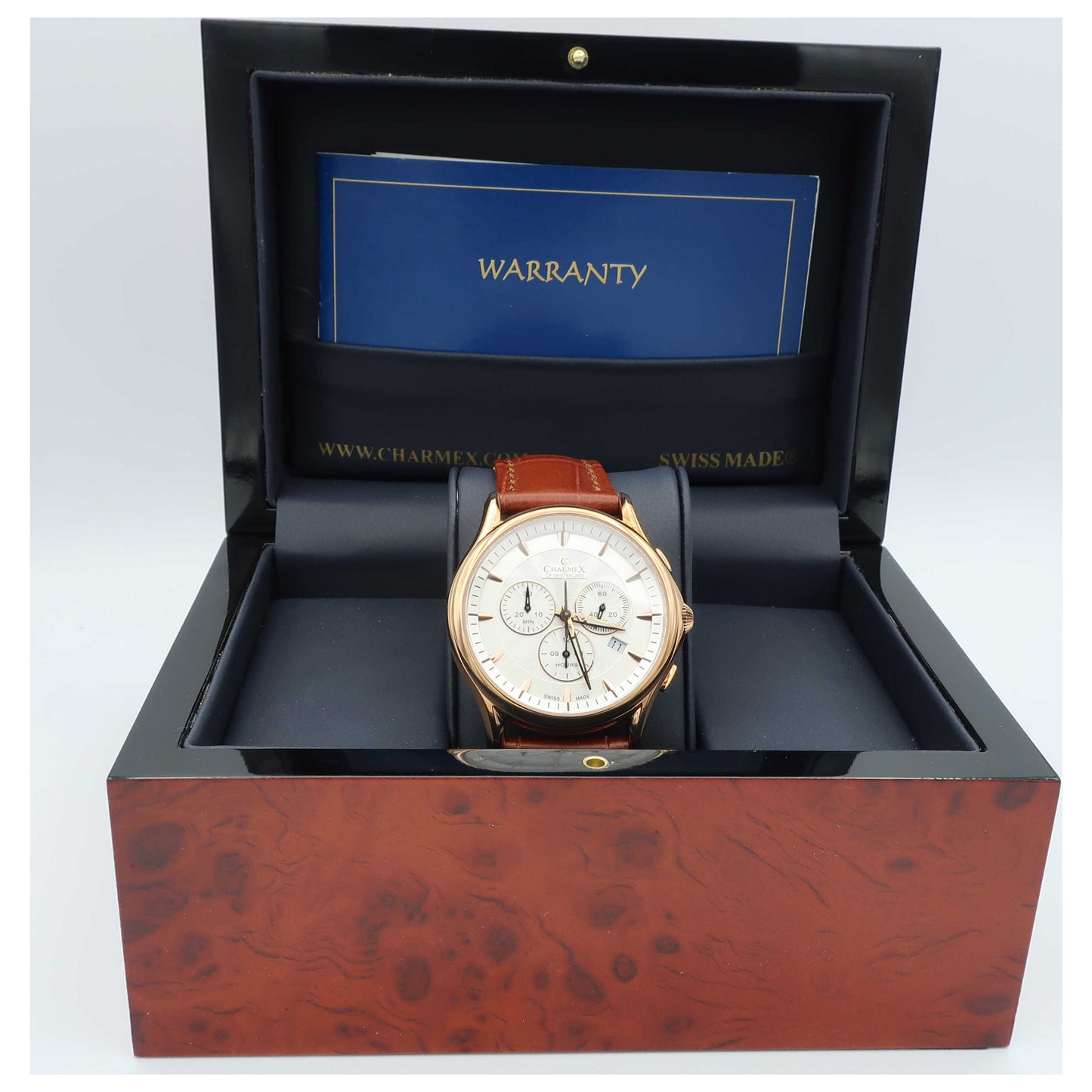 Charmex Silverstone Men's Swiss Quartz (Battery-Powered) Watch 2675-SD - Image #6