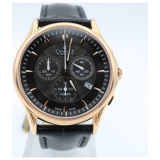 Front view of Charmex Silverstone Men's Swiss Quartz (Battery-Powered) Watch 2676-SD