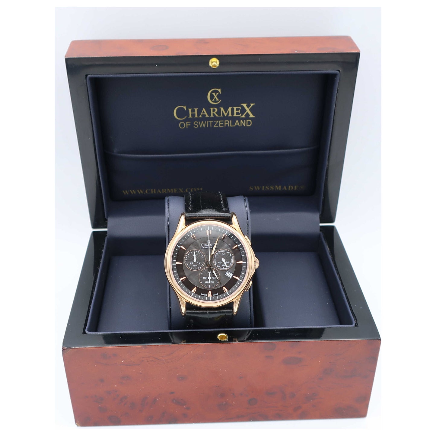 Charmex Silverstone Men's Swiss Quartz (Battery-Powered) Watch 2676-SD - Image #6