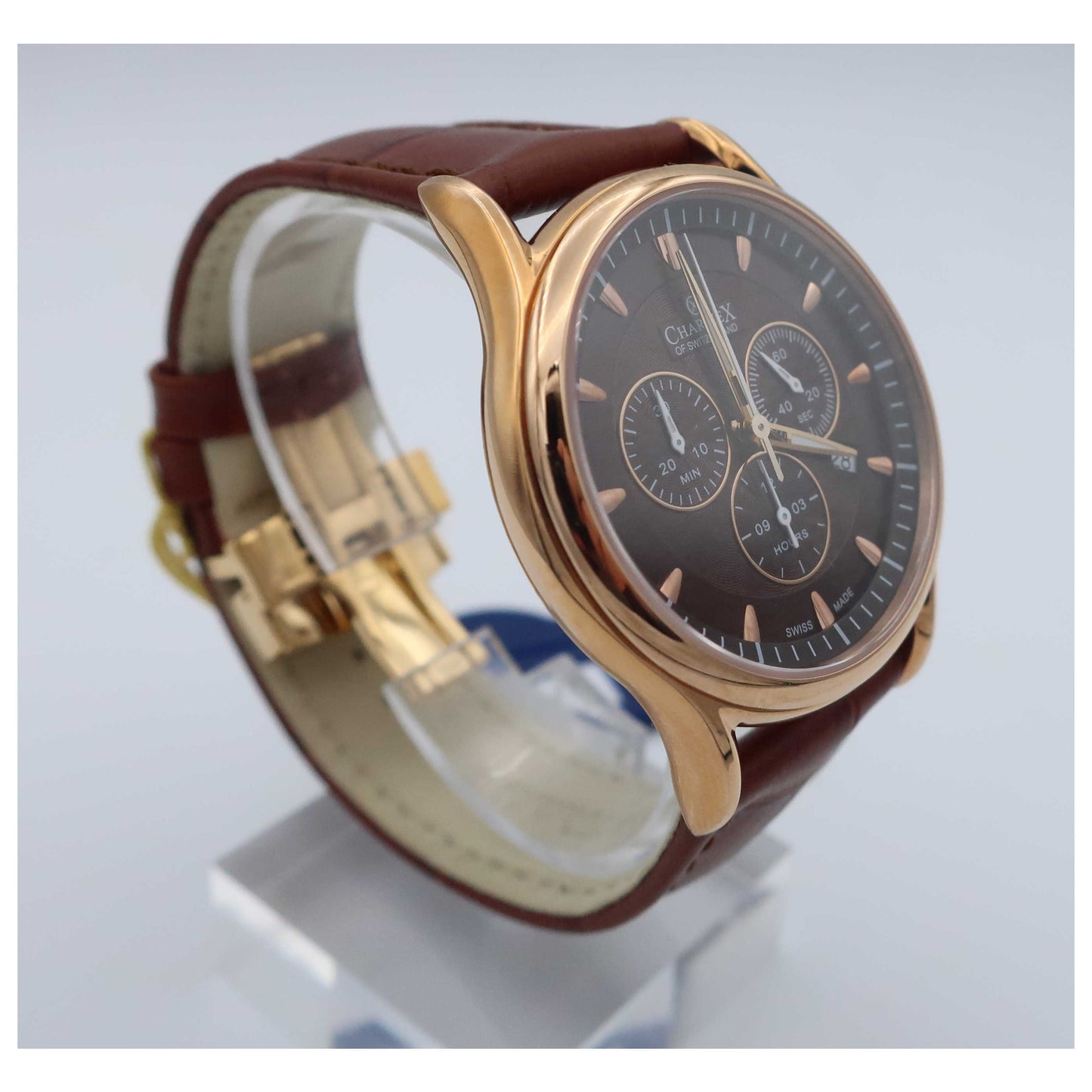 Charmex Silverstone Men's Swiss Quartz (Battery-Powered) Watch 2677-SD - Image #3