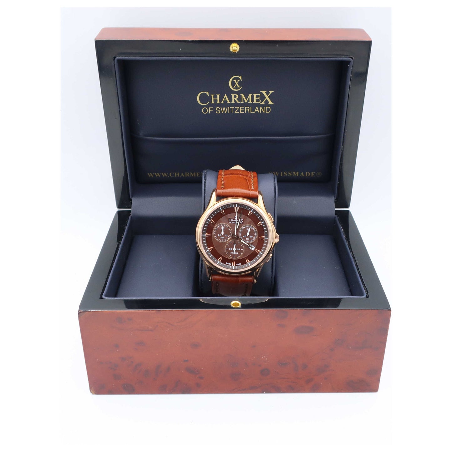 Charmex Silverstone Men's Swiss Quartz (Battery-Powered) Watch 2677-SD - Image #6